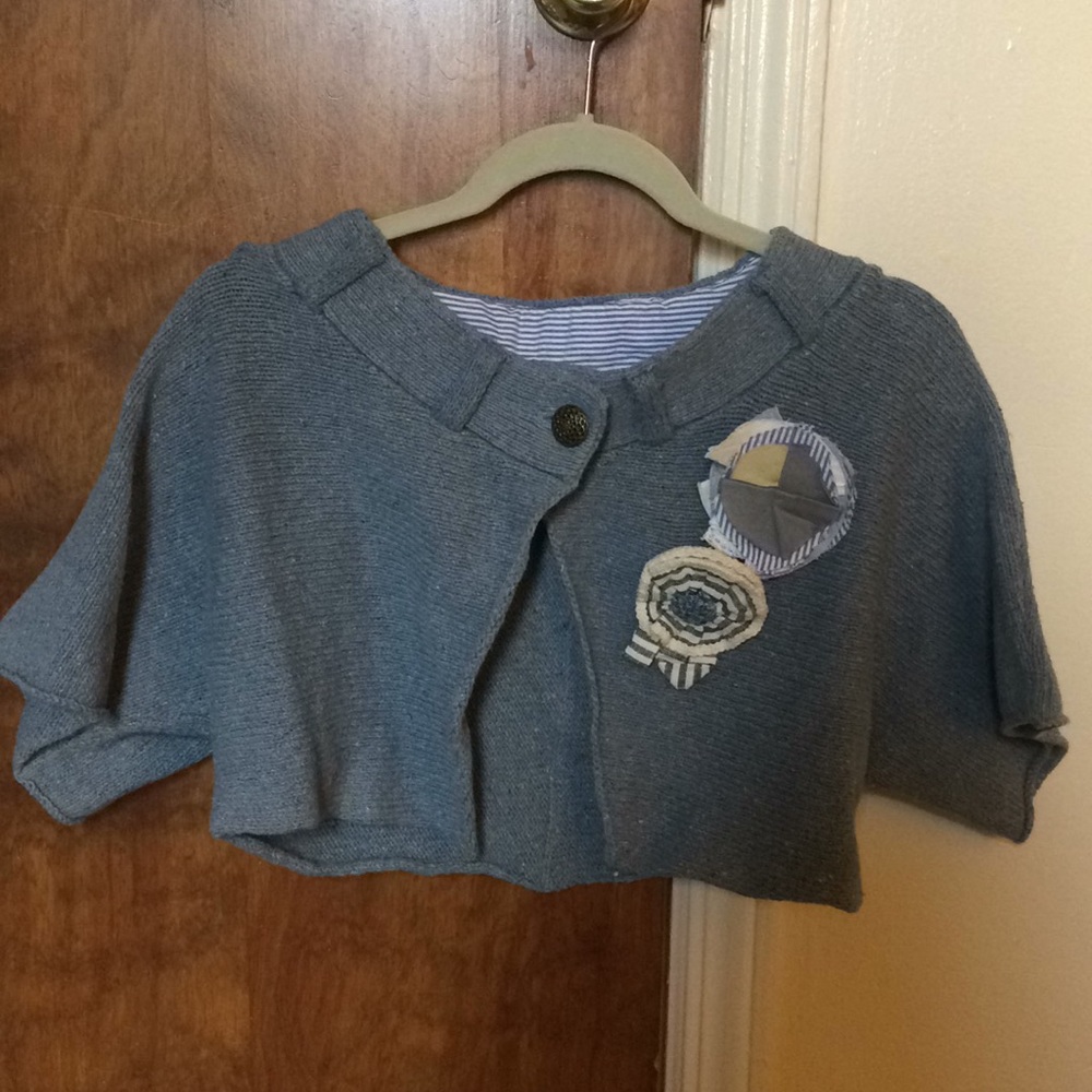 Anthropologie Knit Capelet